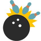 Emoji 🎳 Bowling su Google Android 4.4.