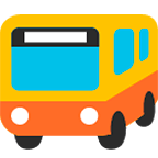 Emoji 🚌 Bus su Google Android 4.4.