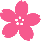 🌸 Emoji Flor De Cerezo en Google Android 4.4.