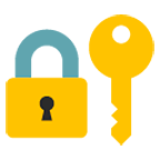 🔐 Emoji Schloss mit Schlüssel Google Android 4.4.