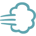 Emoji 💨 Nuvola Di Polvere su Google Android 4.4.
