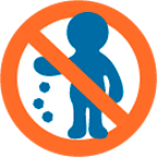 🚯 Emoji Abfall verboten Google Android 4.4.