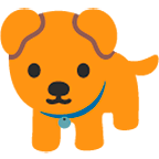🐕 Emoji Cachorro na Google Android 4.4.