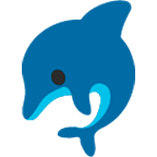 🐬 Emoji Delfin Google Android 4.4.