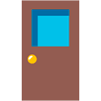 Emoji 🚪 Porta su Google Android 4.4.