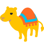 🐪 Emoji Camelo na Google Android 4.4.