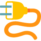 Émoji 🔌 Câble Avec Fiche électrique sur Google Android 4.4.