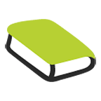 📗 Emoji Livro Verde na Google Android 4.4.