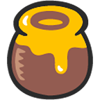 🍯 Emoji Tarro De Miel en Google Android 4.4.