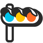 Émoji 🚥 Feu Tricolore Horizontal sur Google Android 4.4.