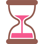 ⏳ Emoji Reloj De Arena Con Tiempo en Google Android 4.4.