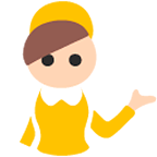 Emoji 💁 Persona Al Punto Informazioni su Google Android 4.4.