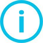 ℹ️ Emoji Buchstabe „i“ in blauem Quadrat Google Android 4.4.