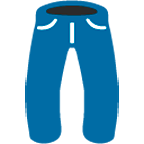 Emoji 👖 Jeans su Google Android 4.4.