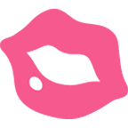 Emoji 💋 Impronta Della Bocca su Google Android 4.4.