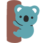 🐨 Emoji Koala en Google Android 4.4.