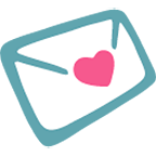 Emoji 💌 Lettera D’amore su Google Android 4.4.
