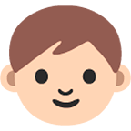 Émoji 👨 Homme sur Google Android 4.4.