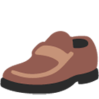 👞 Emoji Sapato Masculino na Google Android 4.4.