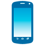 Émoji 📱 Téléphone Portable sur Google Android 4.4.