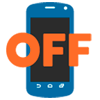 📴 Emoji Teléfono Móvil Apagado en Google Android 4.4.