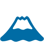 Emoji 🗻 Monte Fuji su Google Android 4.4.