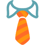 Emoji 👔 Cravatta su Google Android 4.4.