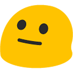 😐 Emoji Cara Neutral en Google Android 4.4.