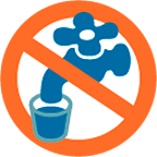 🚱 Emoji água Não Potável na Google Android 4.4.