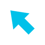 Emoji ↖️ Freccia In Alto A Sinistra su Google Android 4.4.
