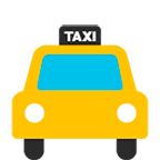 Émoji 🚖 Taxi De Face sur Google Android 4.4.