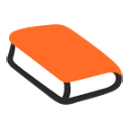 Émoji 📙 Livre Orange sur Google Android 4.4.