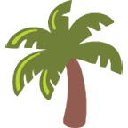 🌴 Emoji Palmeira na Google Android 4.4.