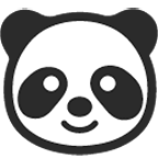Emoji 🐼 Panda su Google Android 4.4.