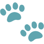 Emoji 🐾 Impronte Di Zampe su Google Android 4.4.