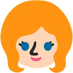 👱 Emoji Pessoa: Cabelo Louro na Google Android 4.4.