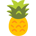 Émoji 🍍 Ananas sur Google Android 4.4.