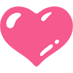💜 Emoji Coração Roxo na Google Android 4.4.