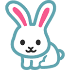 🐇 Emoji Conejo en Google Android 4.4.