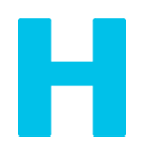 🇭 Emoji Indicador regional símbolo letra H en Google Android 4.4.