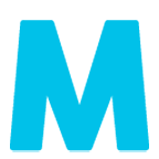 🇲 Emoji Indicador regional Símbolo Letra M en Google Android 4.4.