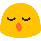 😌 Emoji Cara De Alivio en Google Android 4.4.