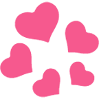 💞 Emoji Corações Girando na Google Android 4.4.