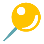 📍 Emoji Tacha Redonda na Google Android 4.4.
