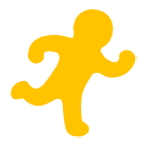 Emoji 🏃 Persona Che Corre su Google Android 4.4.