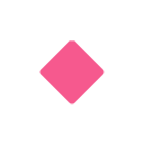 Émoji 🔹 Petit Losange Bleu sur Google Android 4.4.