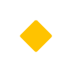Emoji 🔸 Rombo Arancione Piccolo su Google Android 4.4.