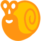 Emoji 🐌 Lumaca su Google Android 4.4.