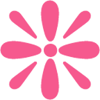 Emoji ❇️ Scintilla Stilizzata su Google Android 4.4.