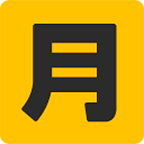 Émoji 🈷️ Bouton Montant Mensuel En Japonais sur Google Android 4.4.